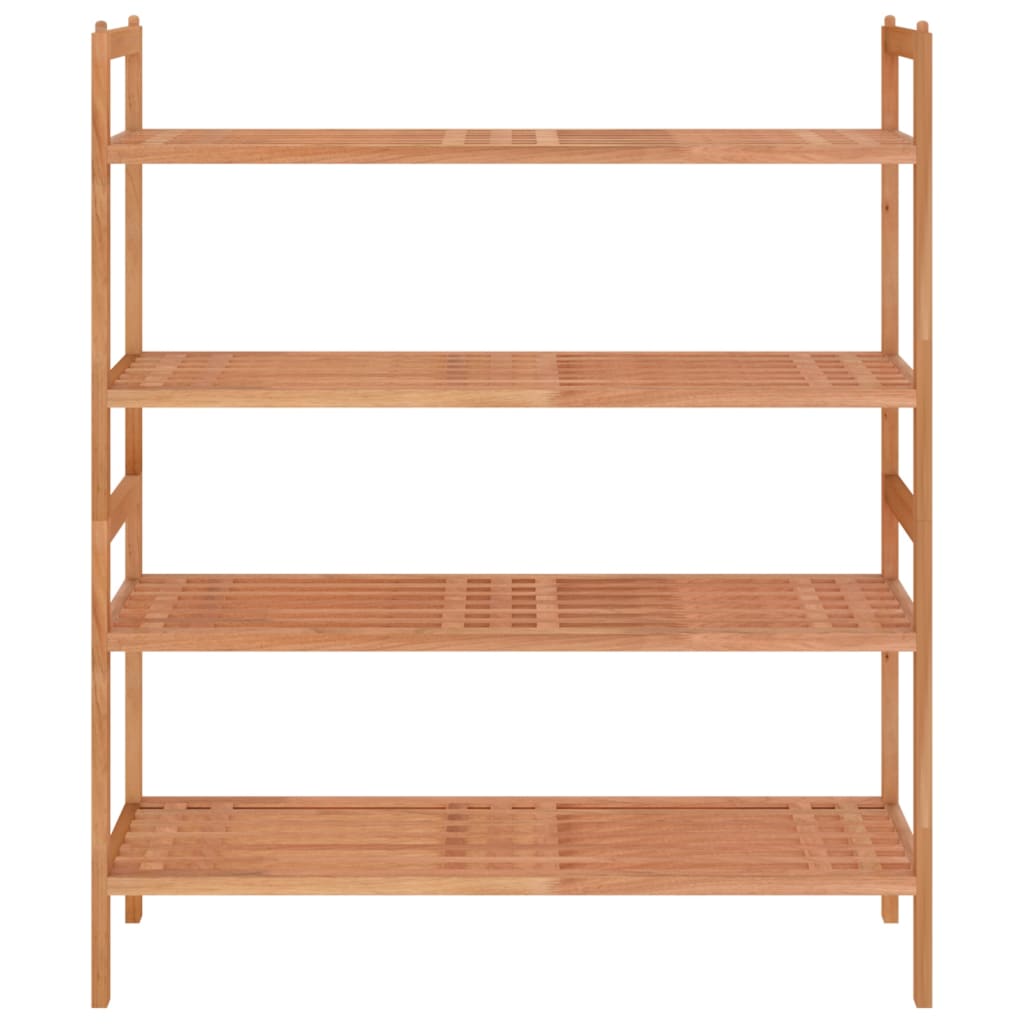 Étagères à chaussures 2 pcs 69x27x41 cm Bois massif de noyer - XIOS