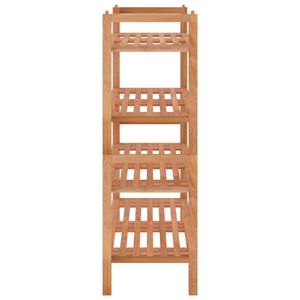 Étagères à chaussures 2 pcs 69x27x41 cm Bois massif de noyer - XIOS