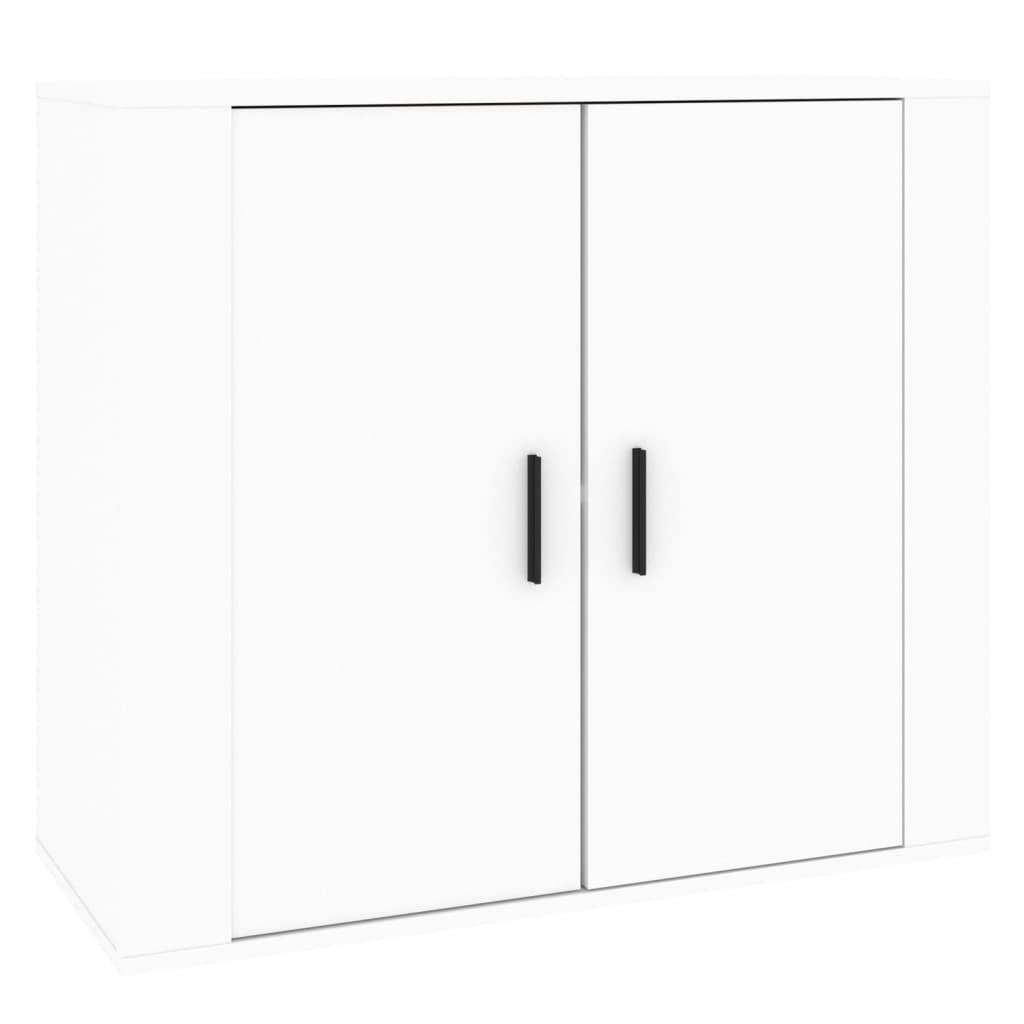Buffet Blanc 80x33x70 cm Bois d'ingénierie - XIOS