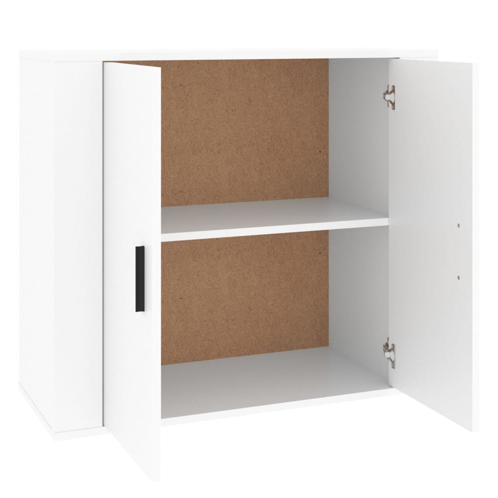 Buffet Blanc 80x33x70 cm Bois d'ingénierie - XIOS