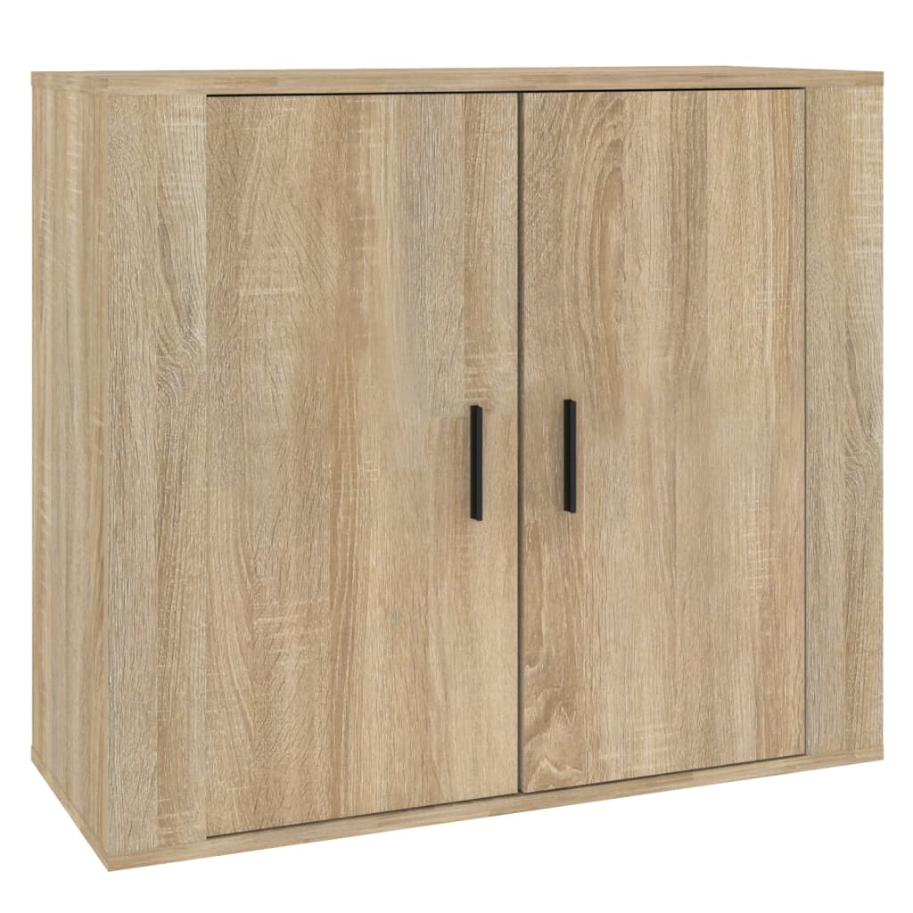 Buffet Chêne sonoma 80x33x70 cm Bois d'ingénierie - XIOS