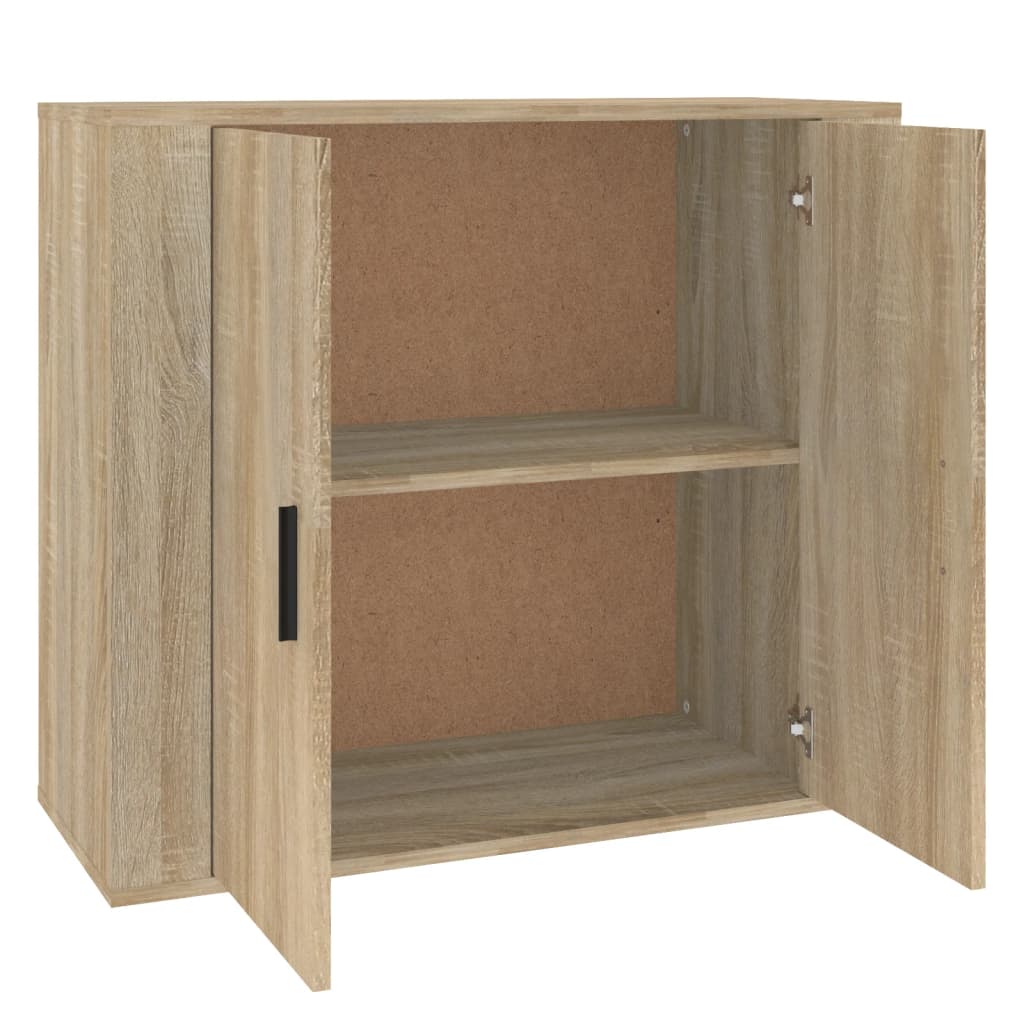 Buffet Chêne sonoma 80x33x70 cm Bois d'ingénierie - XIOS