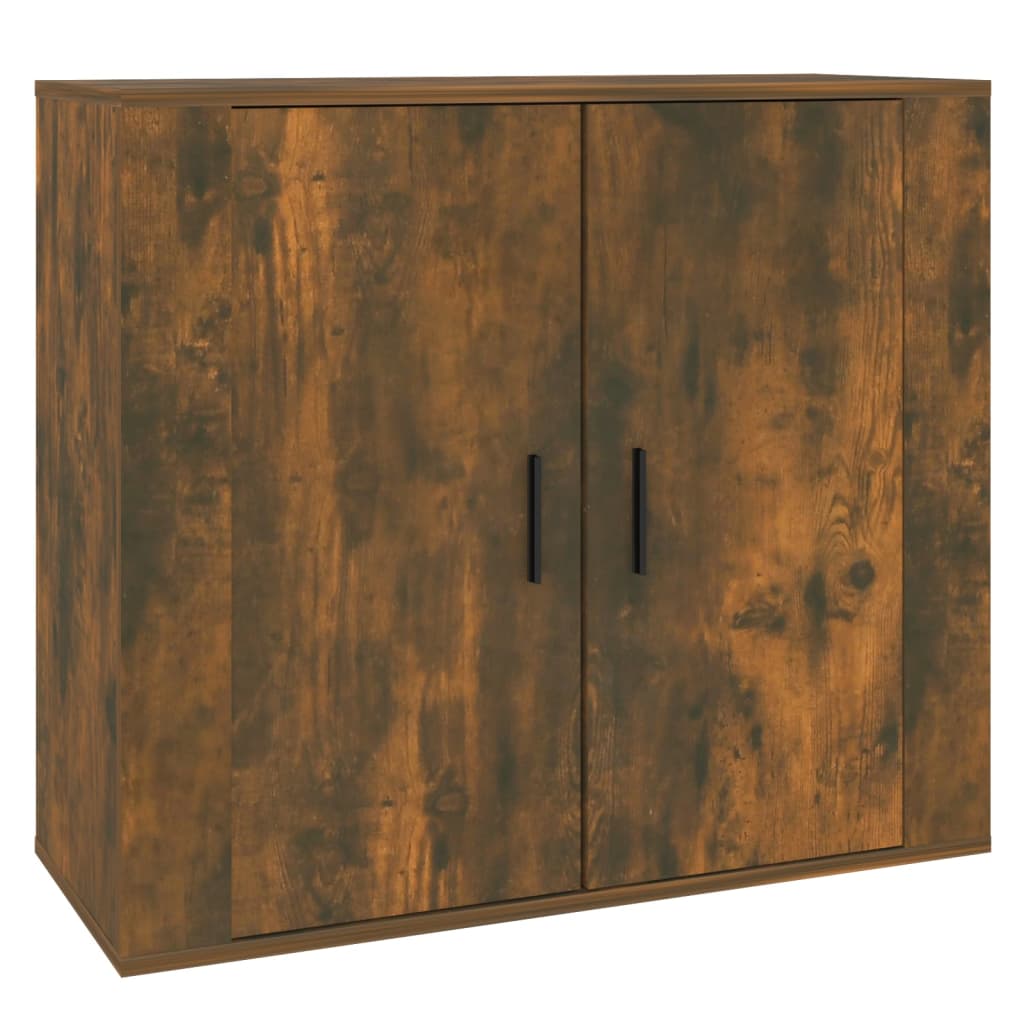 Buffet Chêne fumé 80x33x70 cm Bois d'ingénierie - XIOS