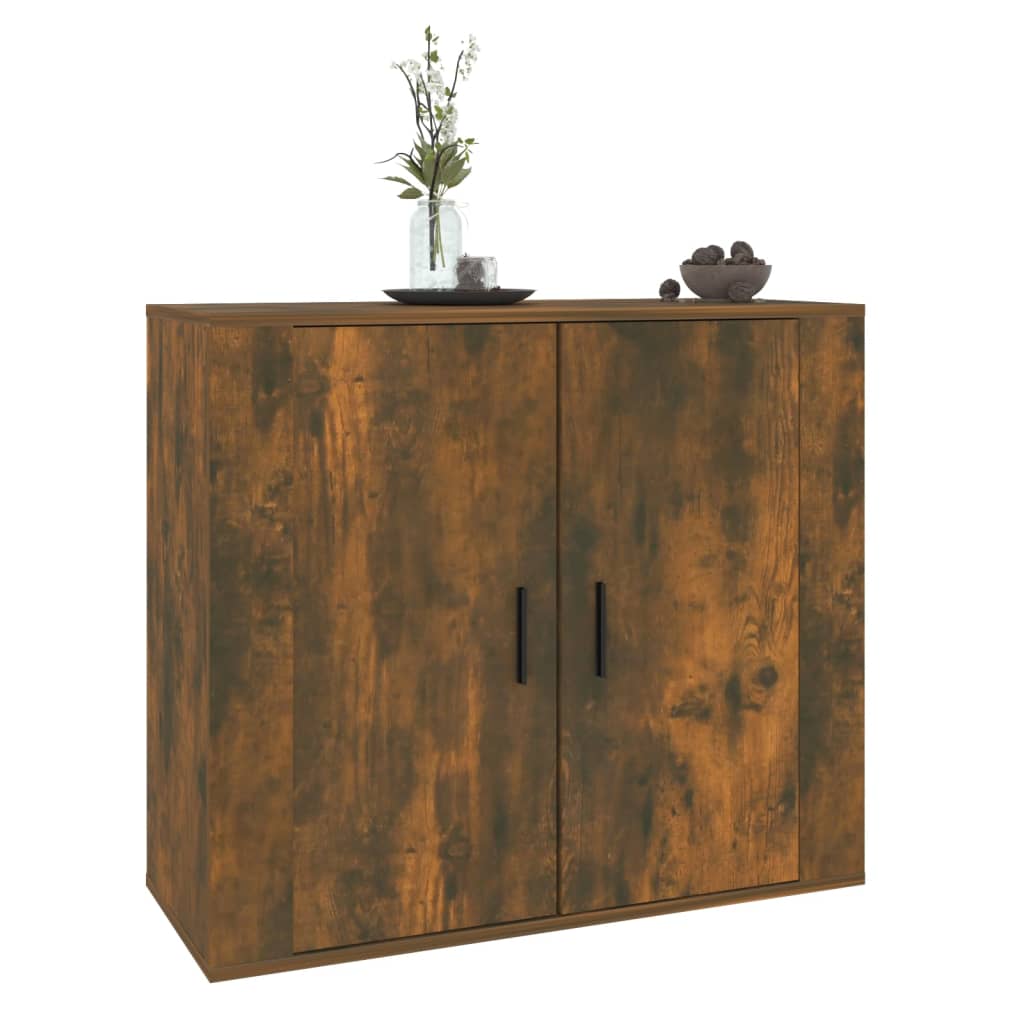 Buffet Chêne fumé 80x33x70 cm Bois d'ingénierie - XIOS