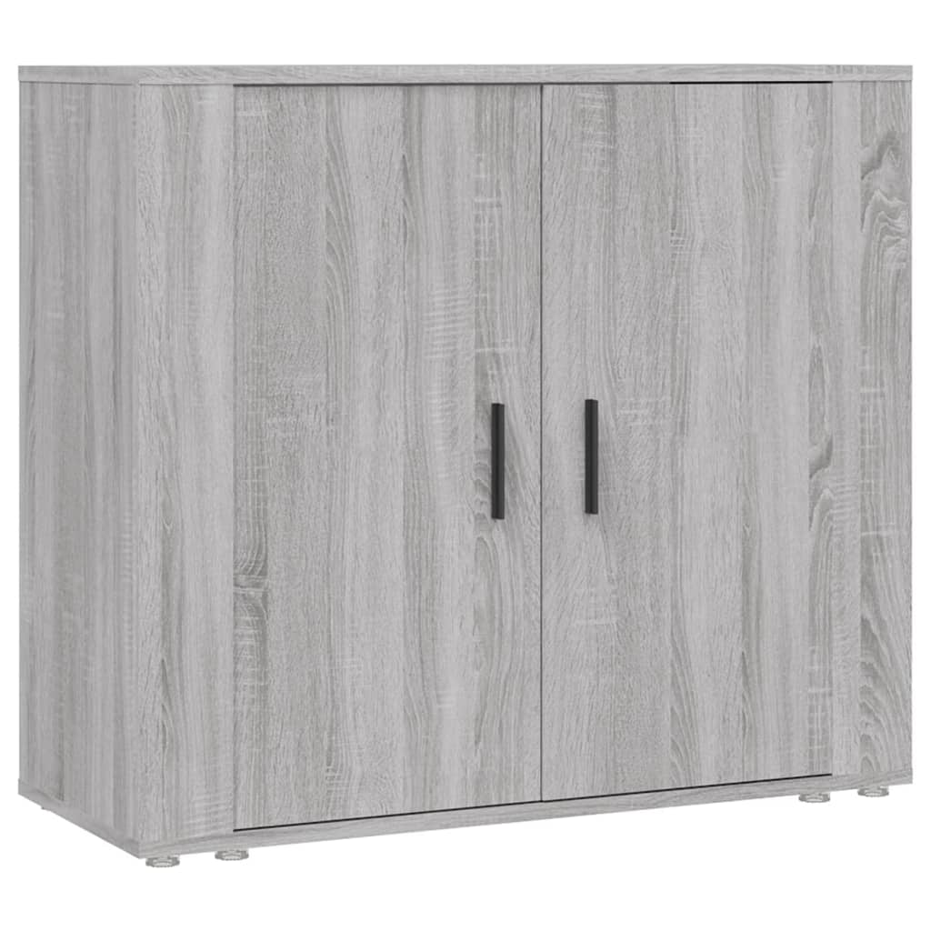 Buffet Sonoma gris 80x33x70 cm Bois d'ingénierie - XIOS