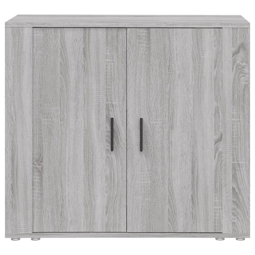 Buffet Sonoma gris 80x33x70 cm Bois d'ingénierie - XIOS