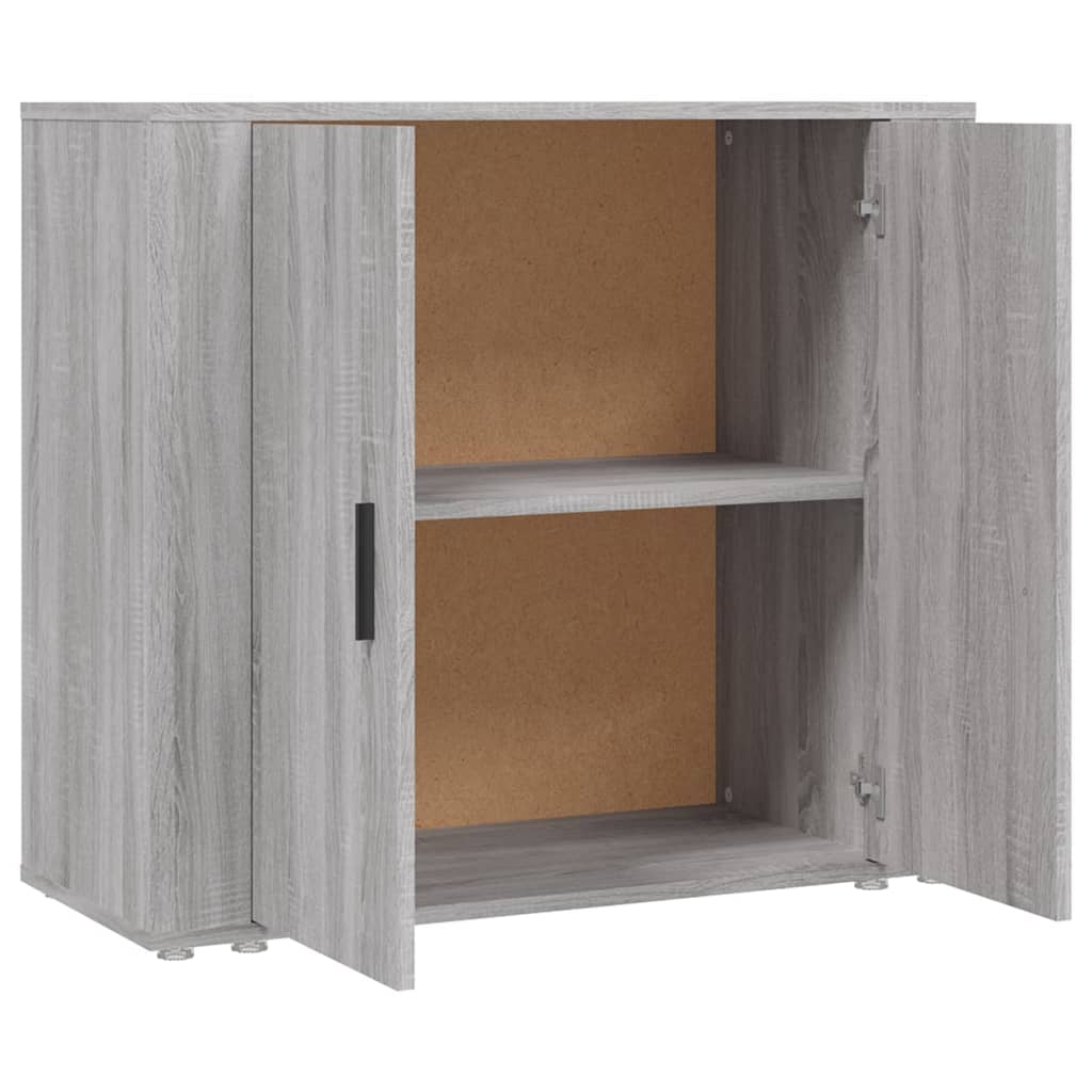 Buffet Sonoma gris 80x33x70 cm Bois d'ingénierie - XIOS