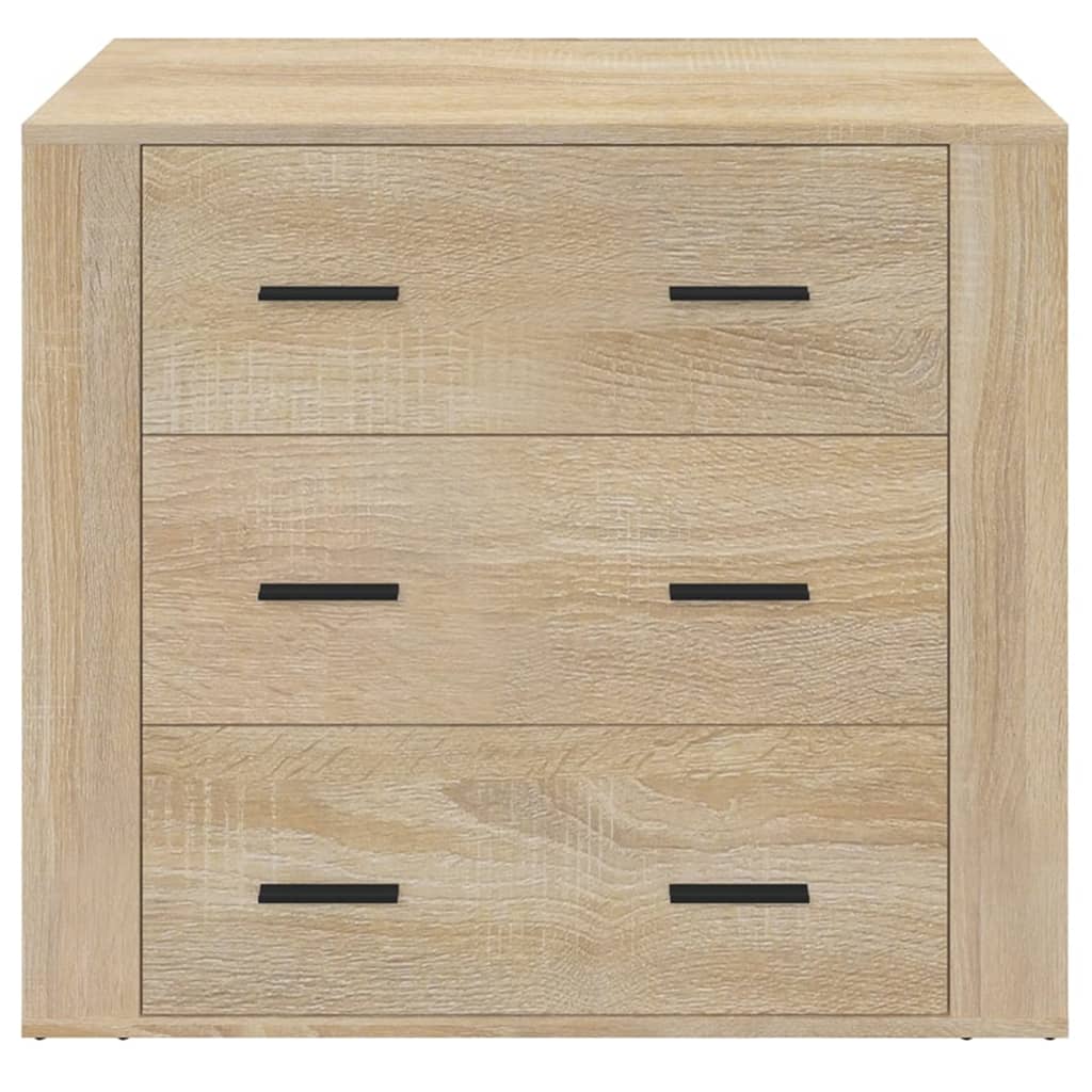 Buffet Chêne sonoma 80x33x70 cm Bois d'ingénierie - XIOS