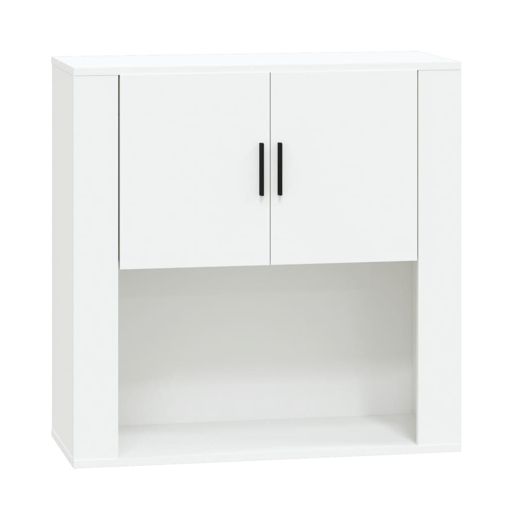 Armoire murale Blanc 80x33x80 cm Bois d'ingénierie - XIOS