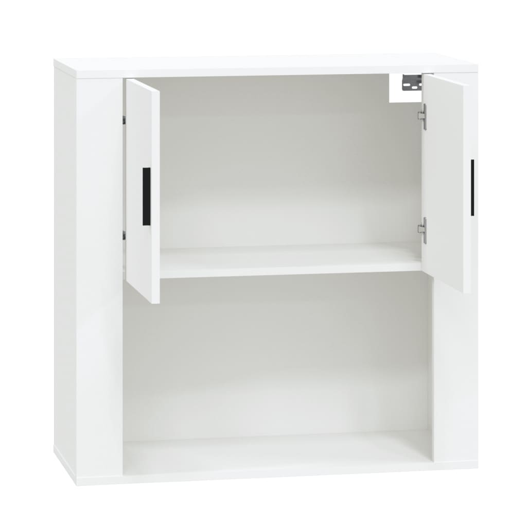 Armoire murale Blanc 80x33x80 cm Bois d'ingénierie - XIOS