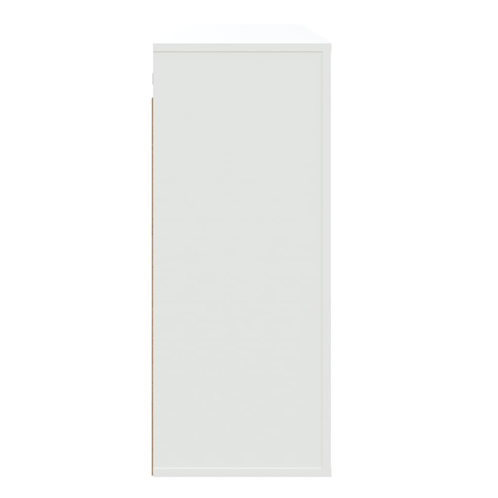 Armoire murale Blanc 80x33x80 cm Bois d'ingénierie - XIOS