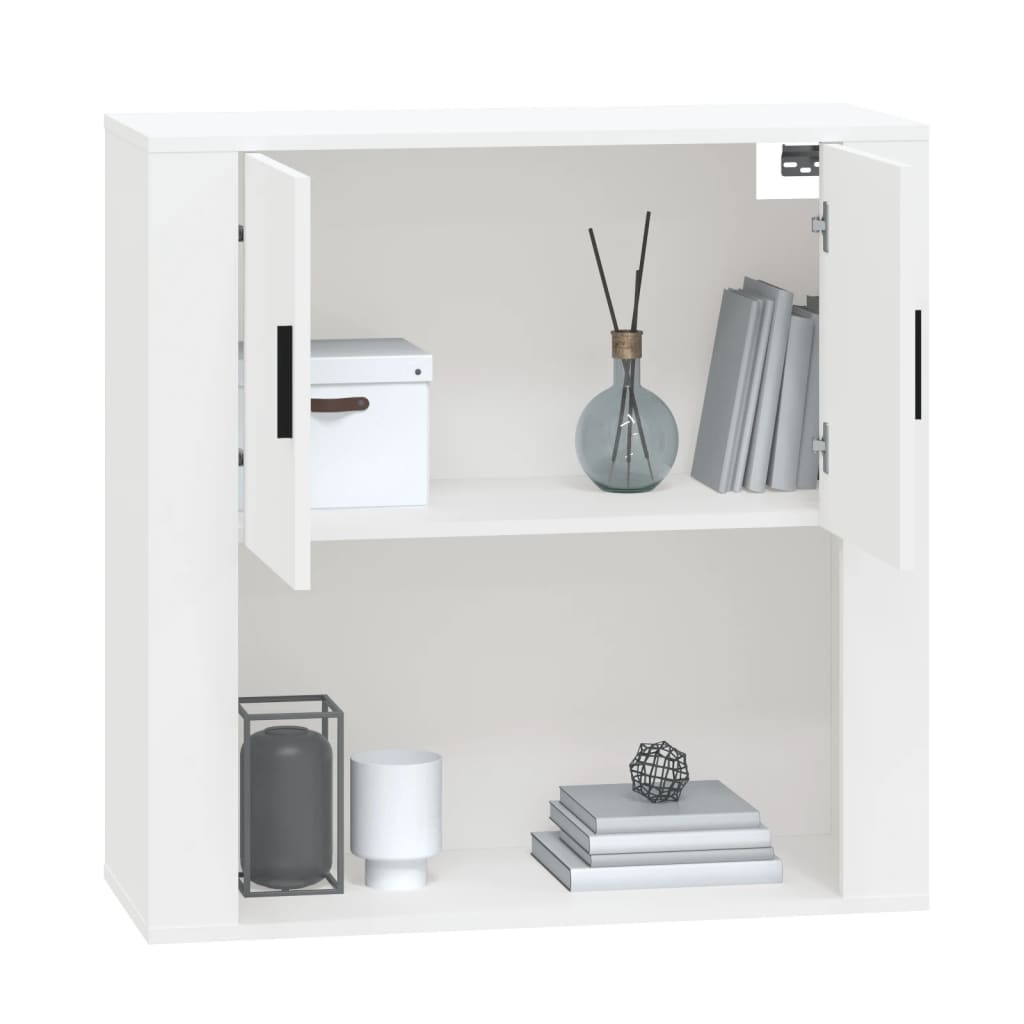 Armoire murale Blanc 80x33x80 cm Bois d'ingénierie - XIOS