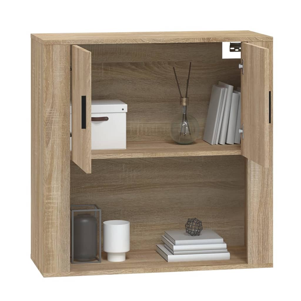 Armoire murale Chêne sonoma 80x33x80 cm Bois d'ingénierie - XIOS