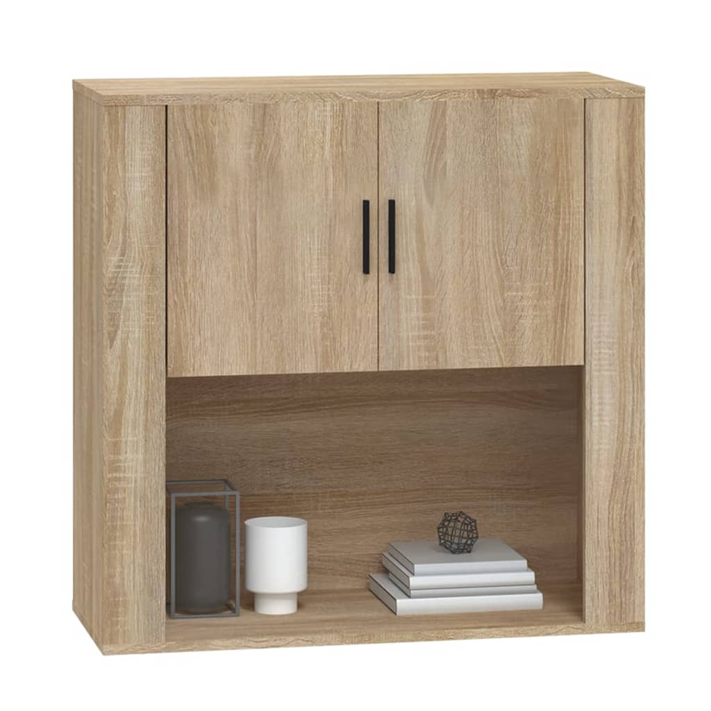 Armoire murale Chêne sonoma 80x33x80 cm Bois d'ingénierie - XIOS