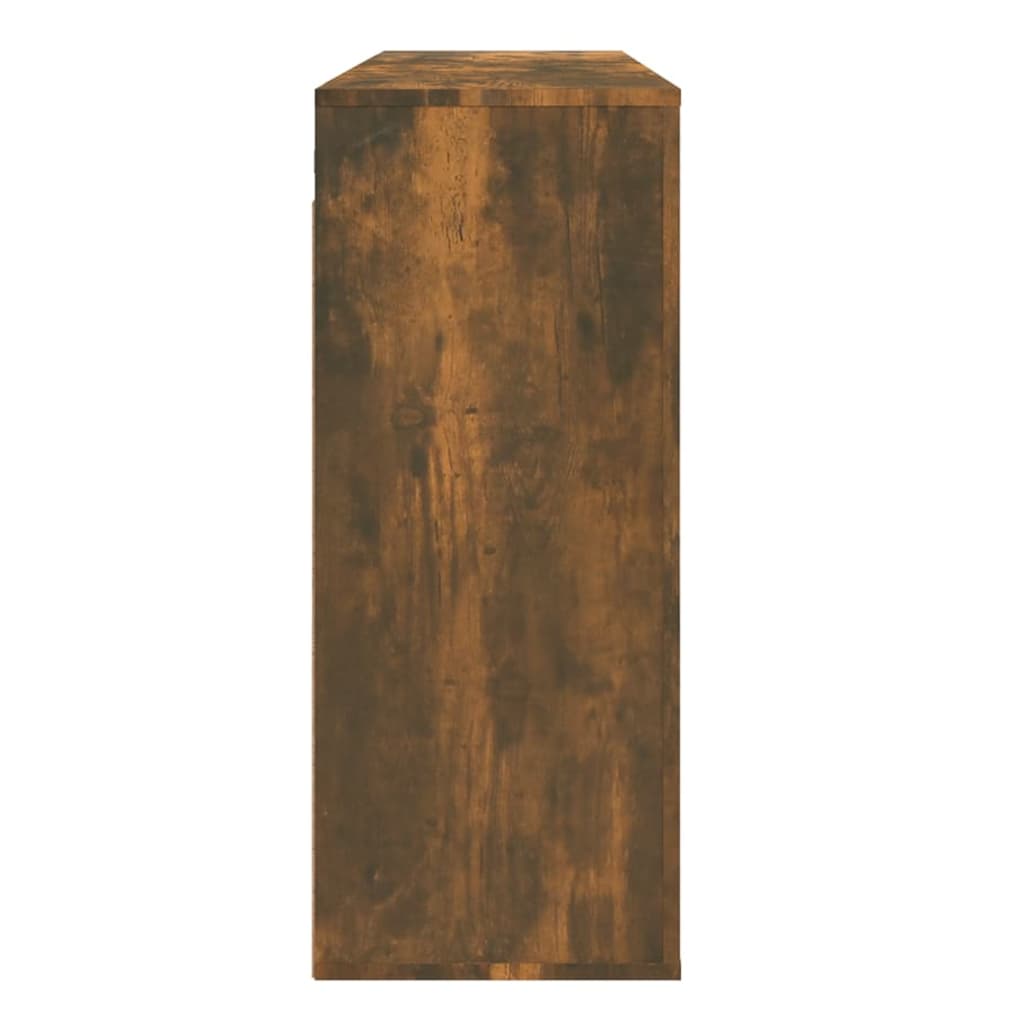 Armoire murale Chêne fumé 80x33x80 cm Bois d'ingénierie - XIOS