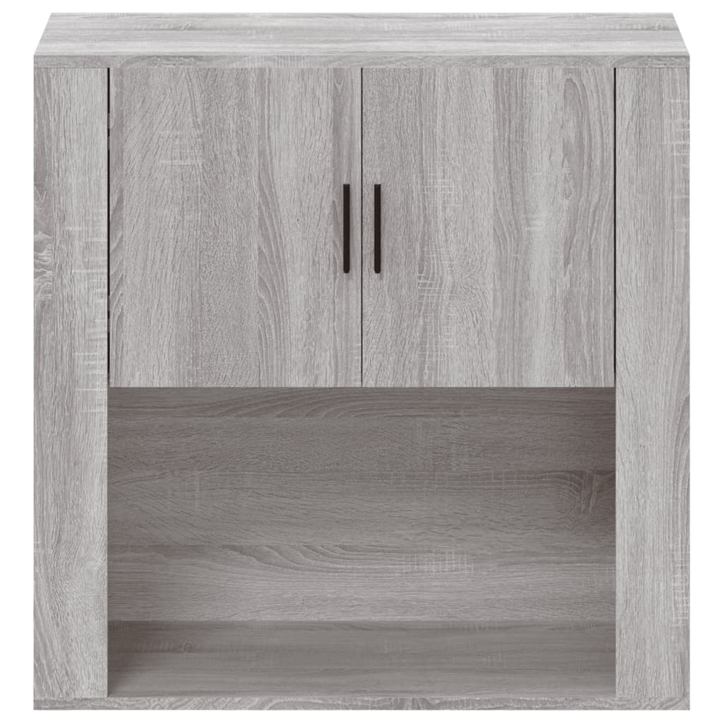 Armoire murale Sonoma gris 80x33x80 cm Bois d'ingénierie - XIOS