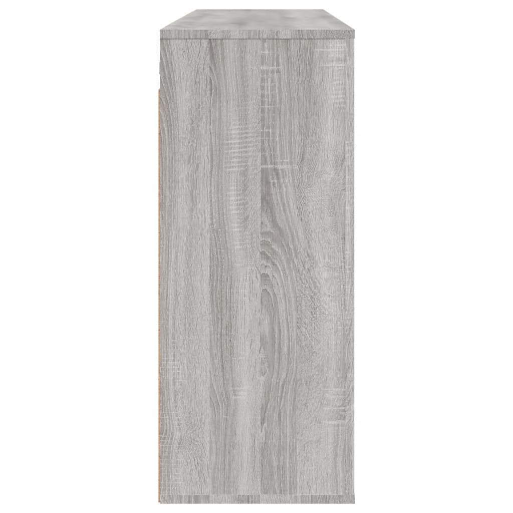 Armoire murale Sonoma gris 80x33x80 cm Bois d'ingénierie - XIOS