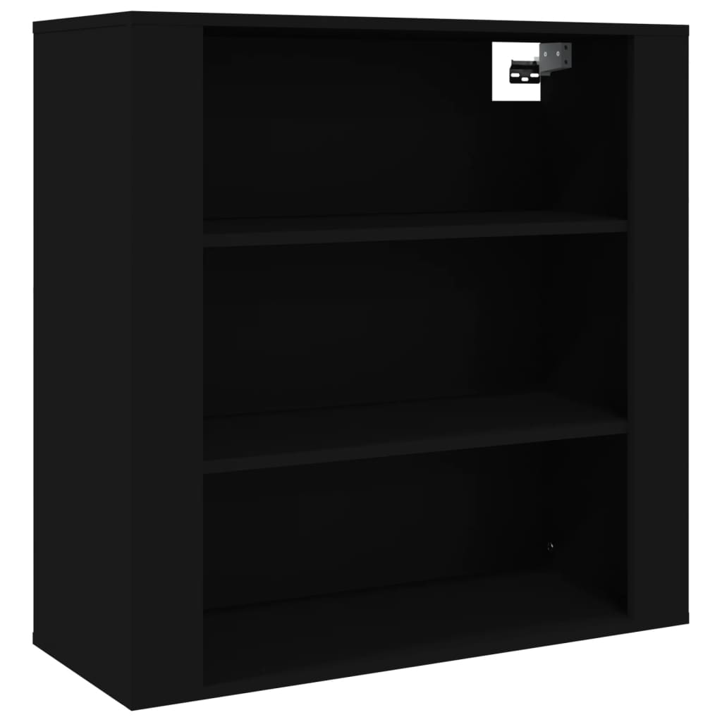 Armoire murale Noir 80x33x80 cm Bois d'ingénierie - XIOS