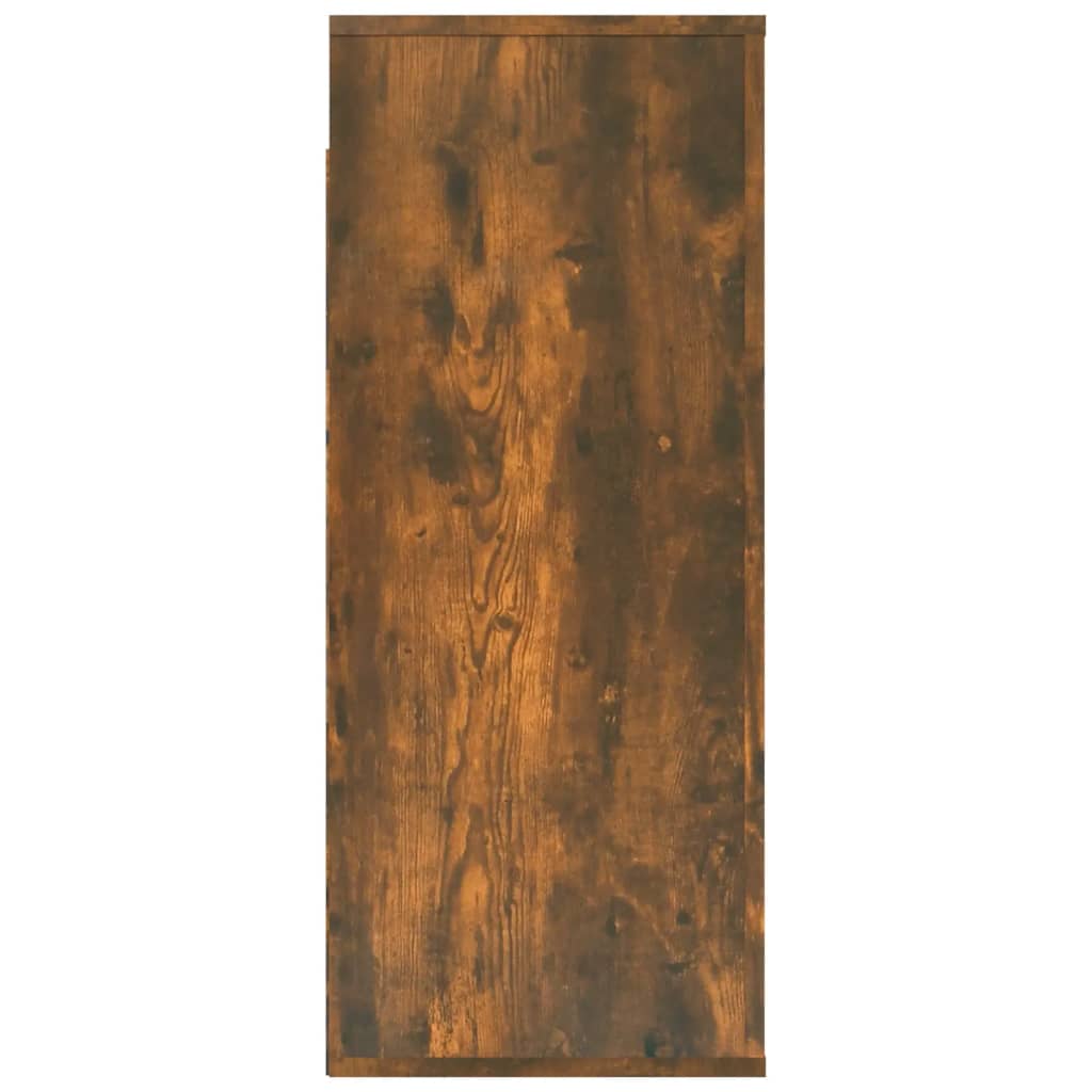 Armoire murale Chêne fumé 80x33x80 cm Bois d'ingénierie - XIOS
