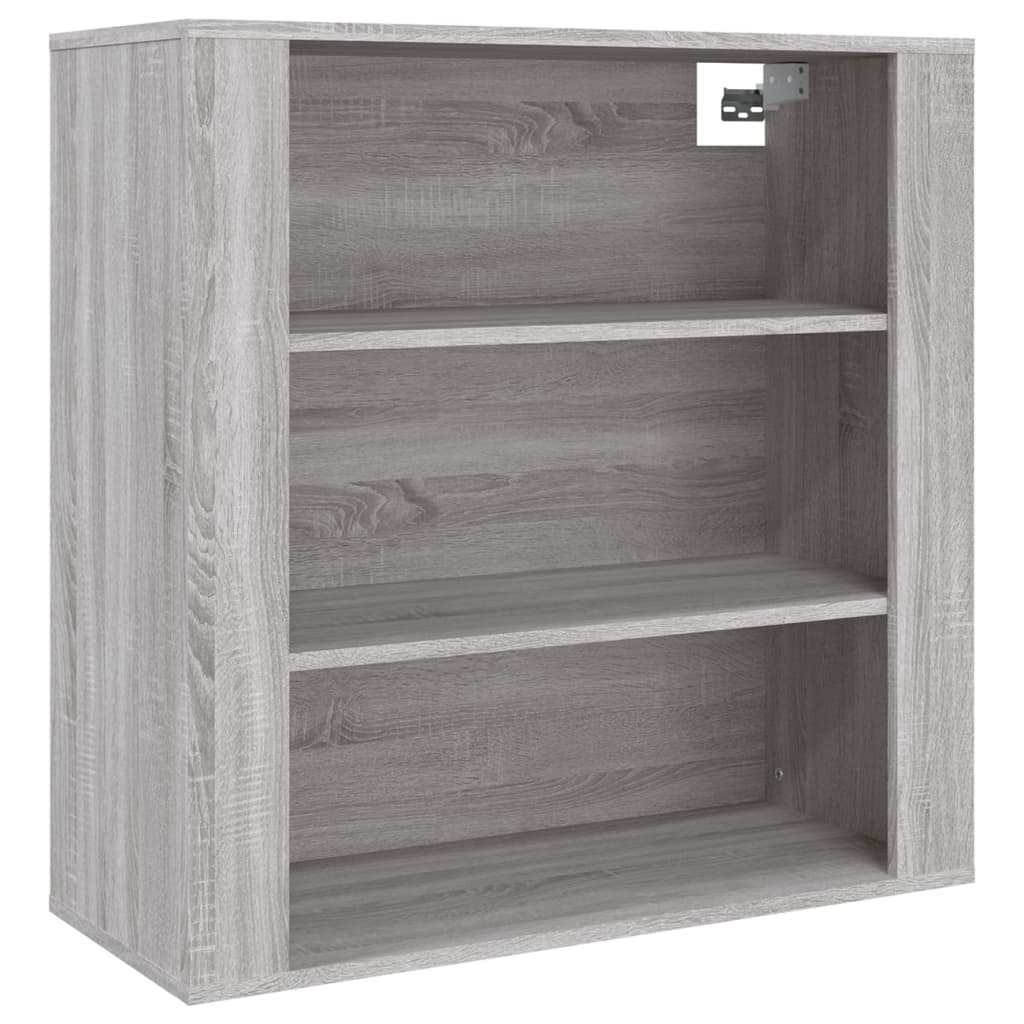 Armoire murale Sonoma gris 80x33x80 cm Bois d'ingénierie - XIOS