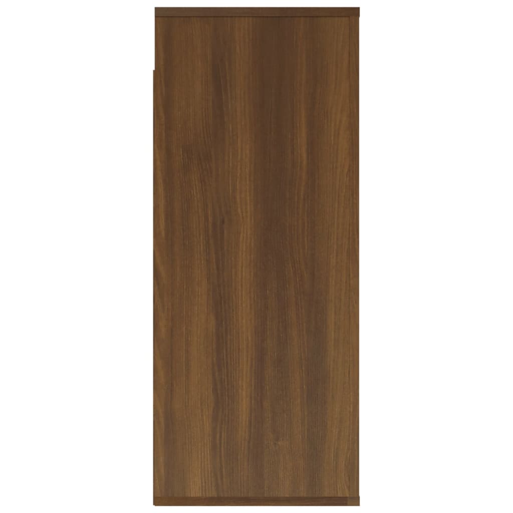 Armoire murale Chêne marron 80x33x80 cm Bois d'ingénierie - XIOS