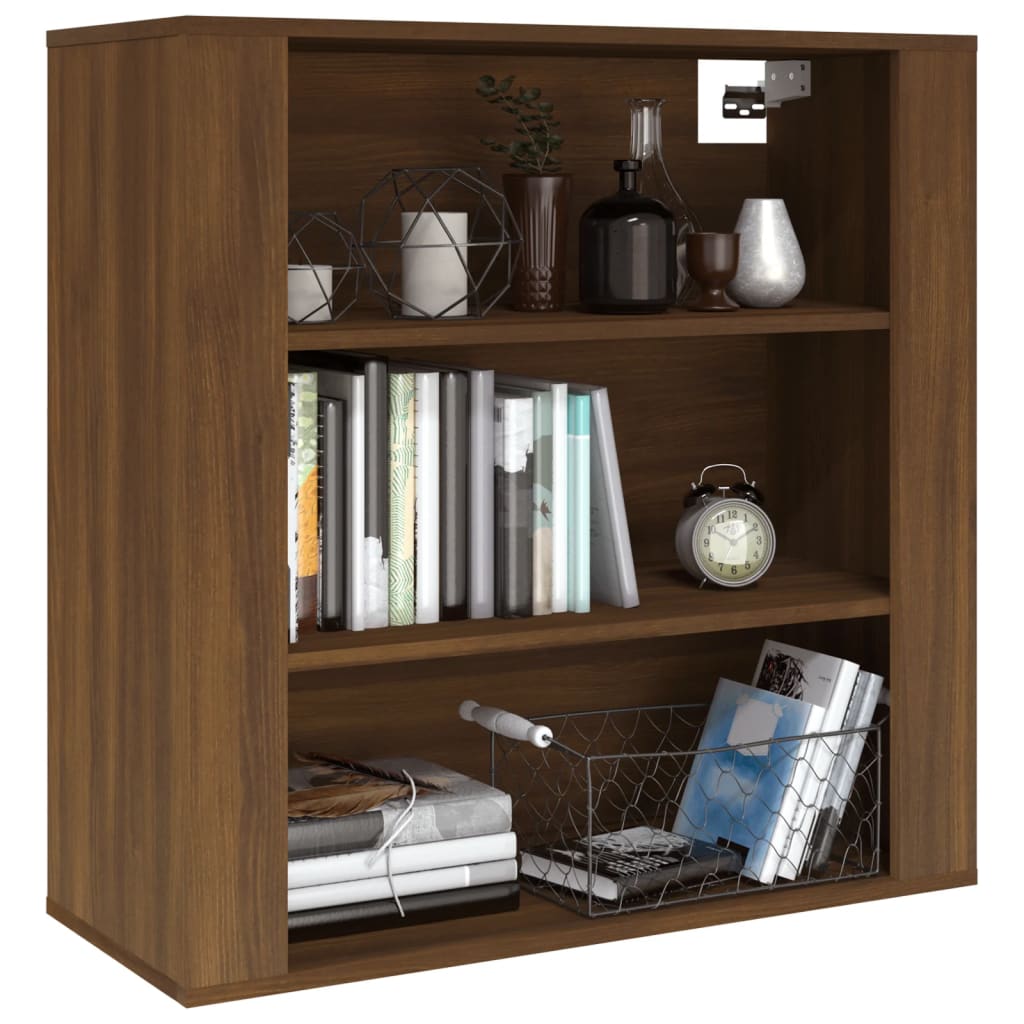 Armoire murale Chêne marron 80x33x80 cm Bois d'ingénierie - XIOS
