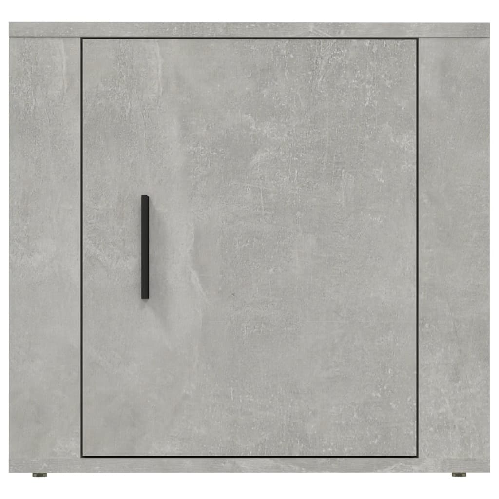 Table de chevet Gris béton 50x39x47 cm