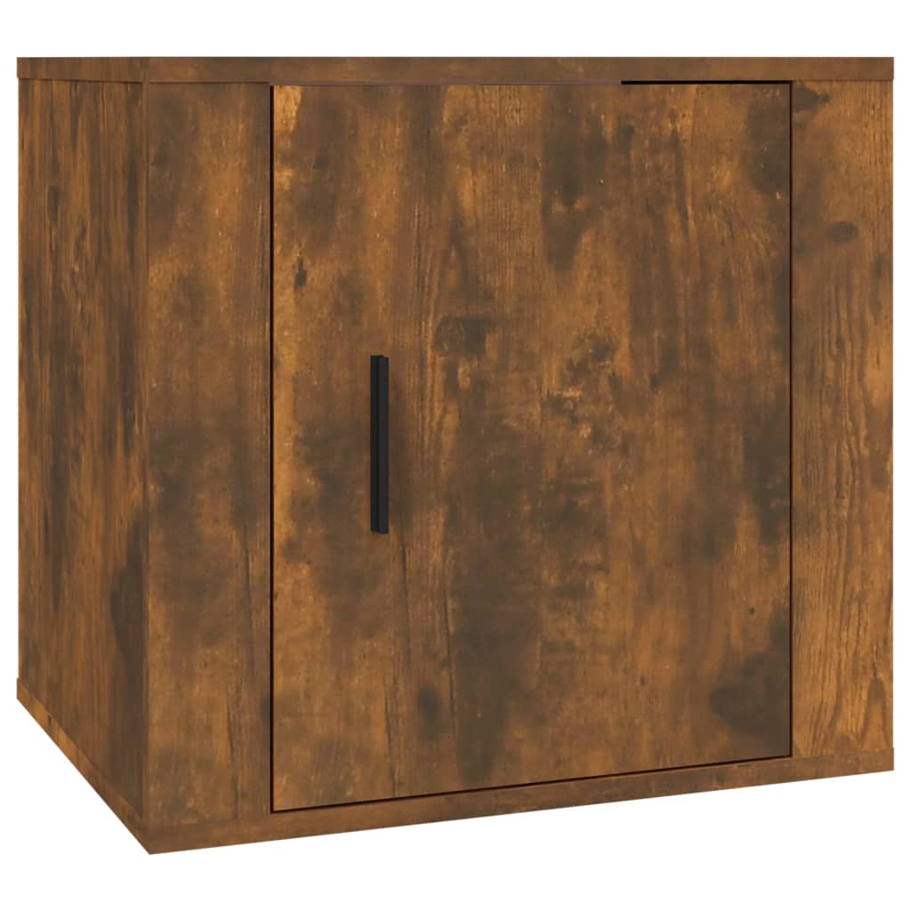 Table de chevet Chêne fumé 50x39x47 cm