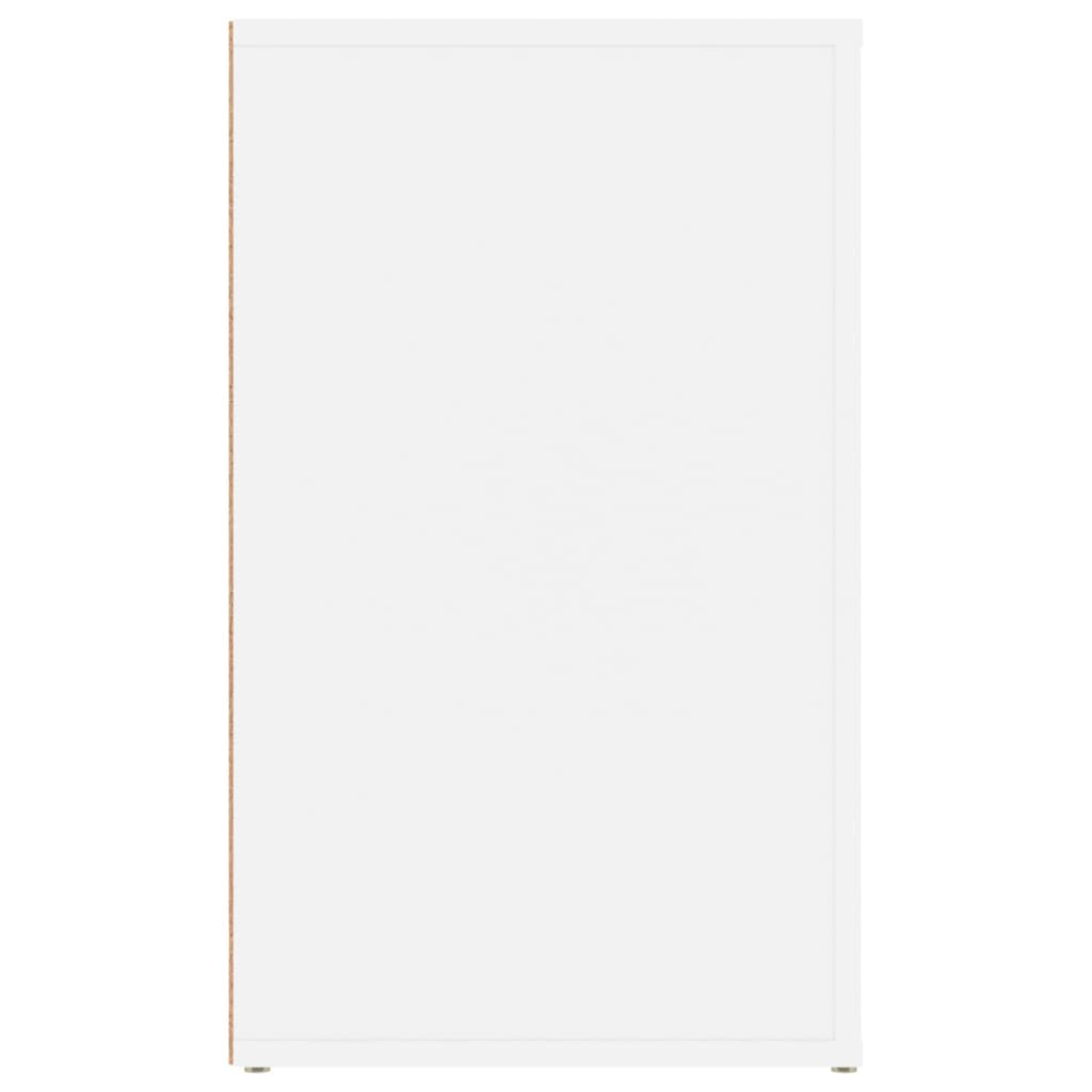 Table de chevet Blanc 50x36x60 cm Bois d'ingénierie - XIOS