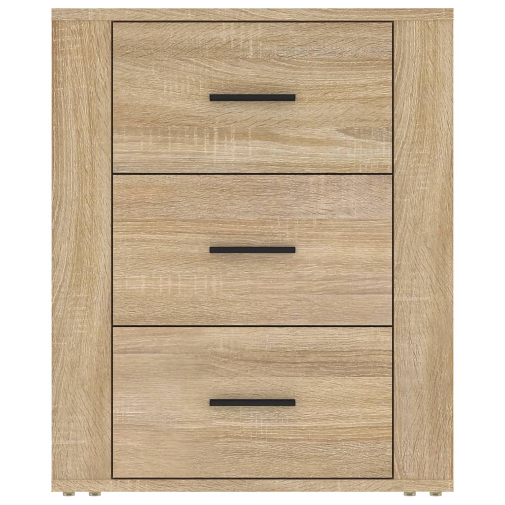 Table de chevet Chêne sonoma 50x36x60 cm Bois d'ingénierie - XIOS