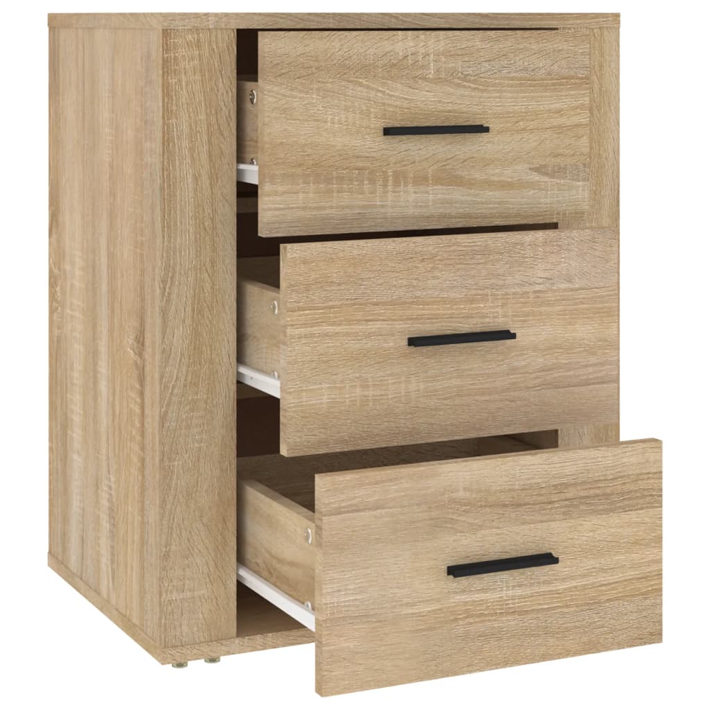 Table de chevet Chêne sonoma 50x36x60 cm Bois d'ingénierie - XIOS
