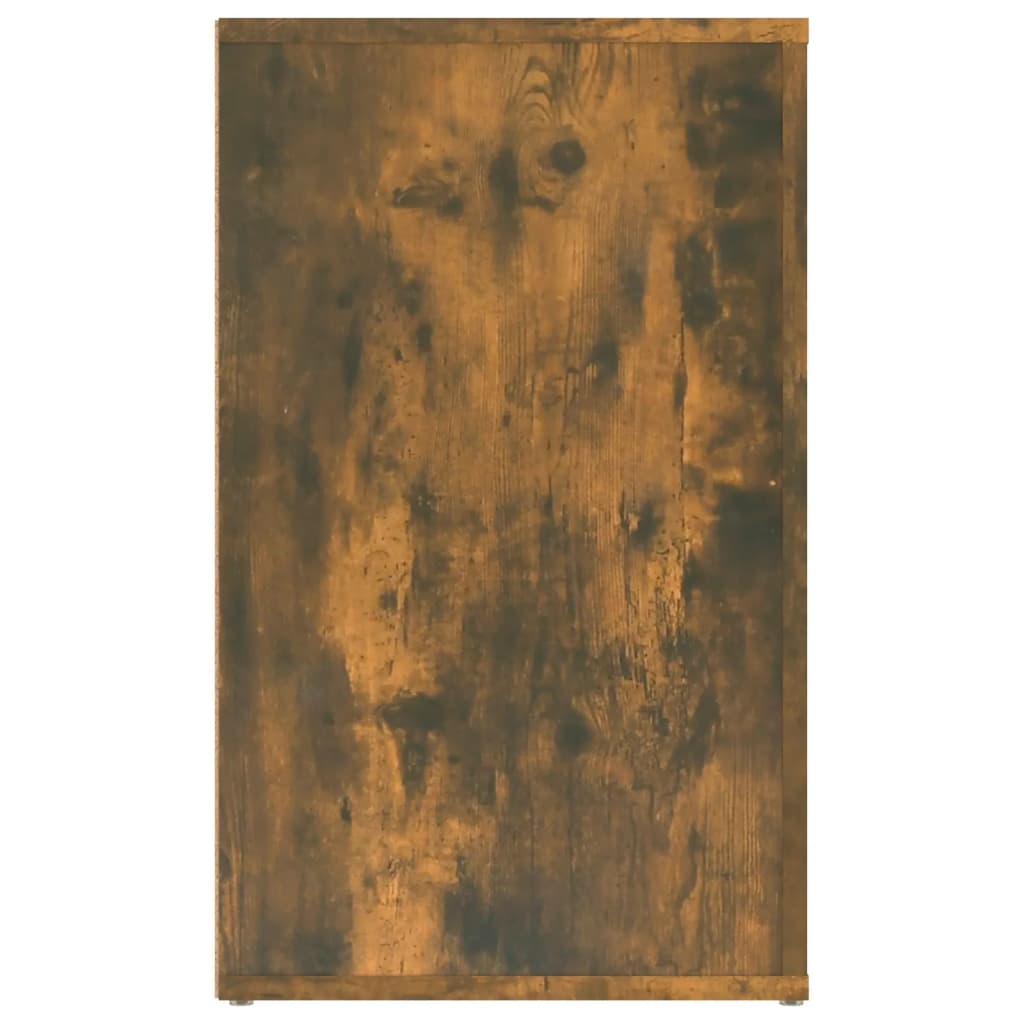 Table de chevet Chêne fumé 50x36x60 cm Bois d'ingénierie - XIOS
