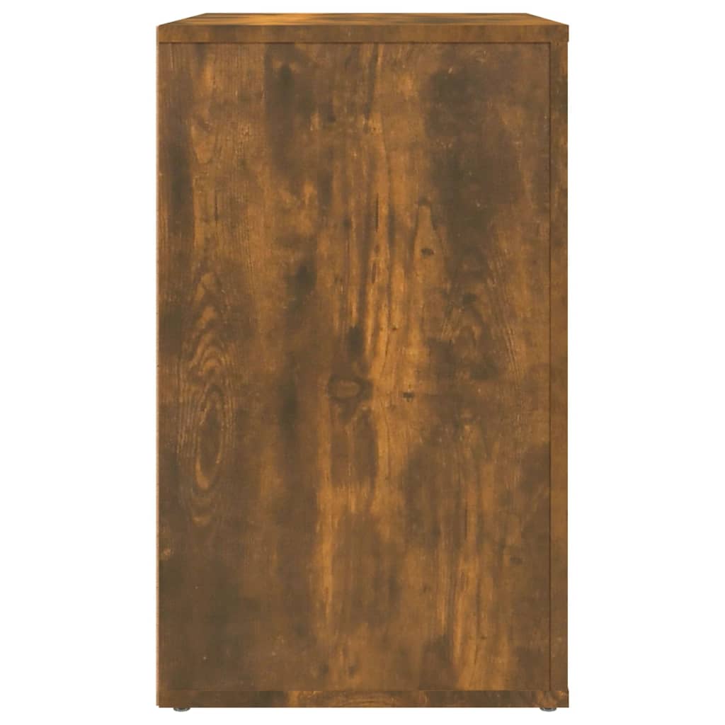 Table de chevet Chêne fumé 50x36x60 cm Bois d'ingénierie - XIOS