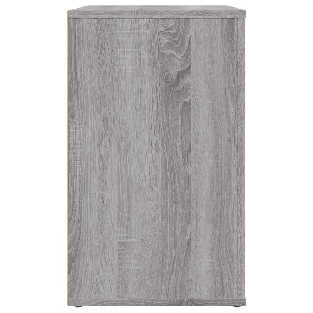 Table de chevet Sonoma gris 50x36x60 cm Bois d'ingénierie - XIOS