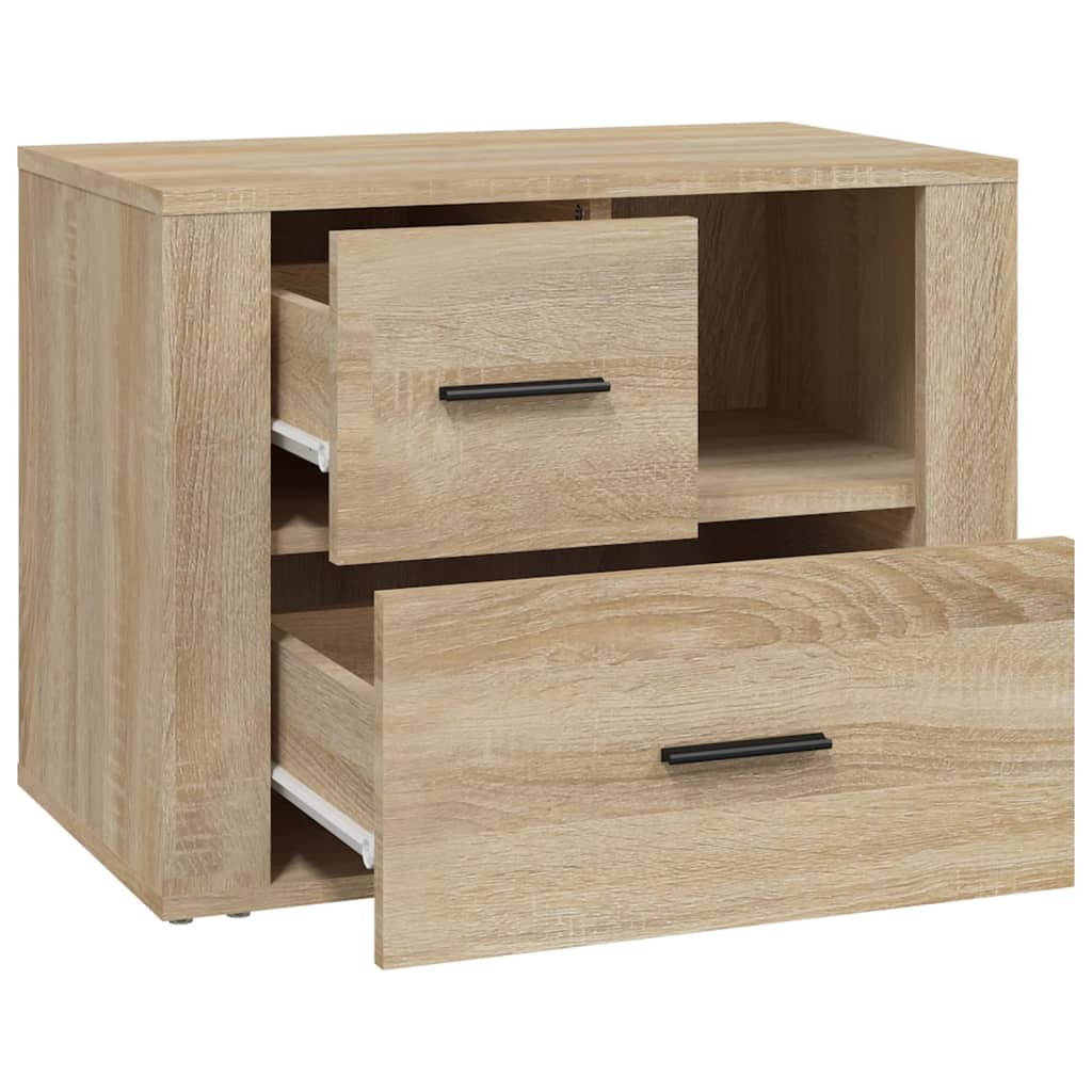 Table de chevet Chêne sonoma 60x36x45 cm Bois d'ingénierie - XIOS
