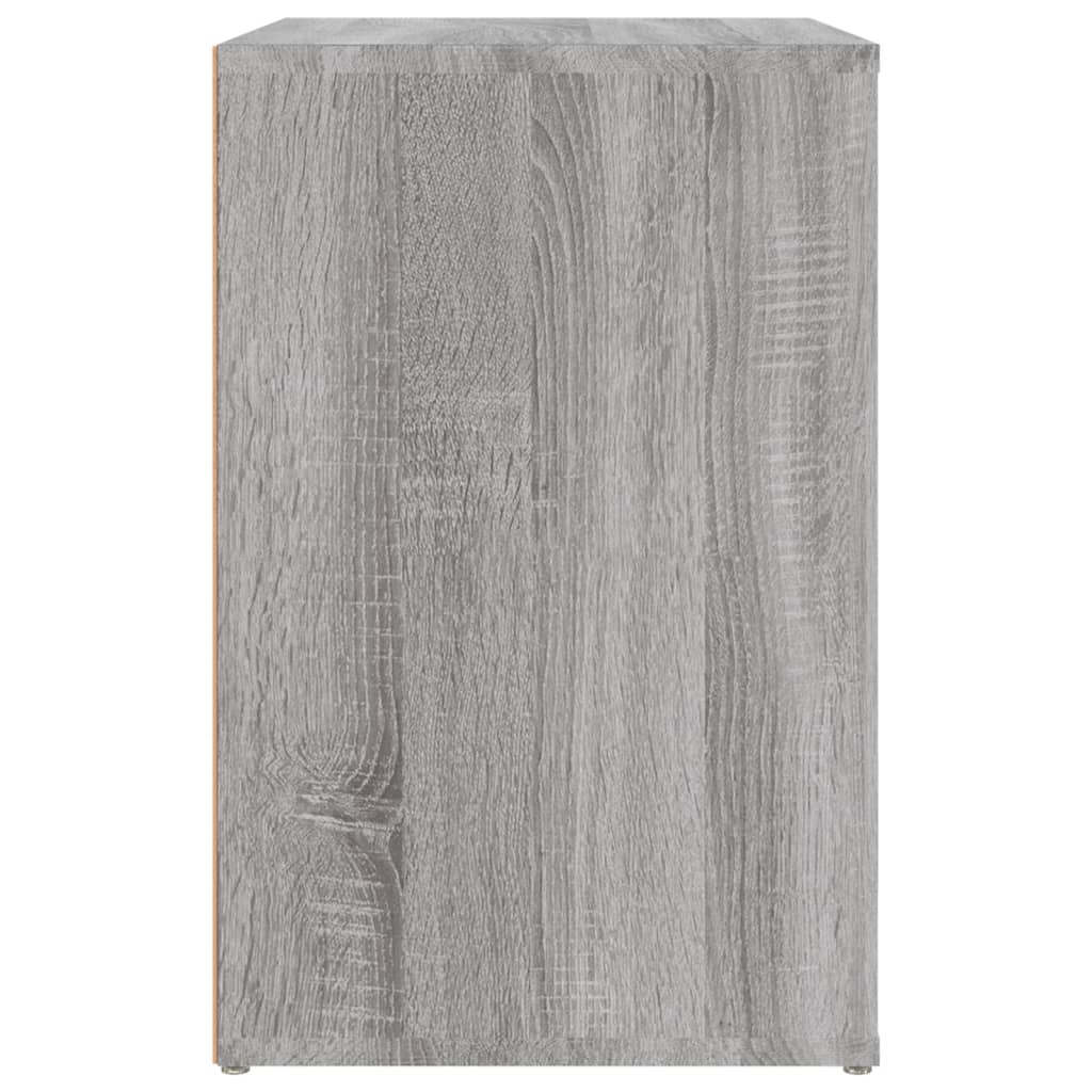 Armoire à chaussures Sonoma gris 130x35x54 cm Bois d'ingénierie - XIOS