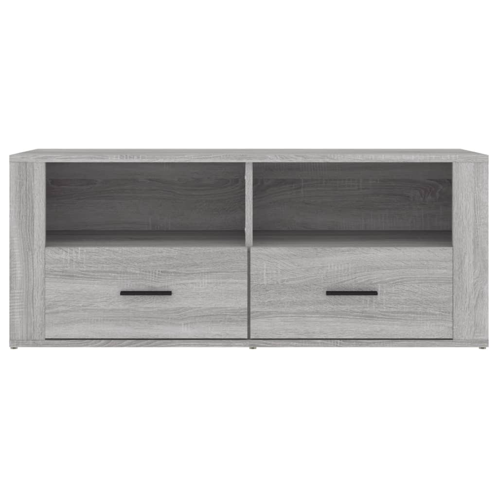 Meuble TV Sonoma gris 100x35x40 cm Bois d'ingénierie - XIOS