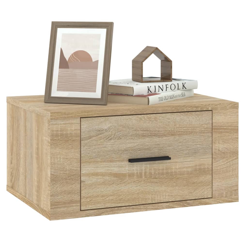 Tables de chevet murales 2 pcs Chêne sonoma 50x36x25 cm - XIOS