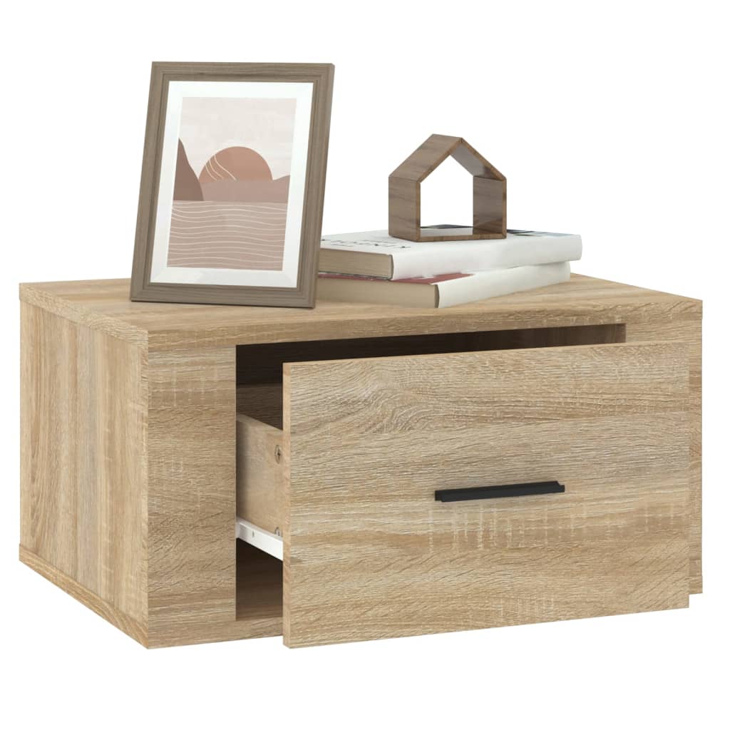 Tables de chevet murales 2 pcs Chêne sonoma 50x36x25 cm - XIOS