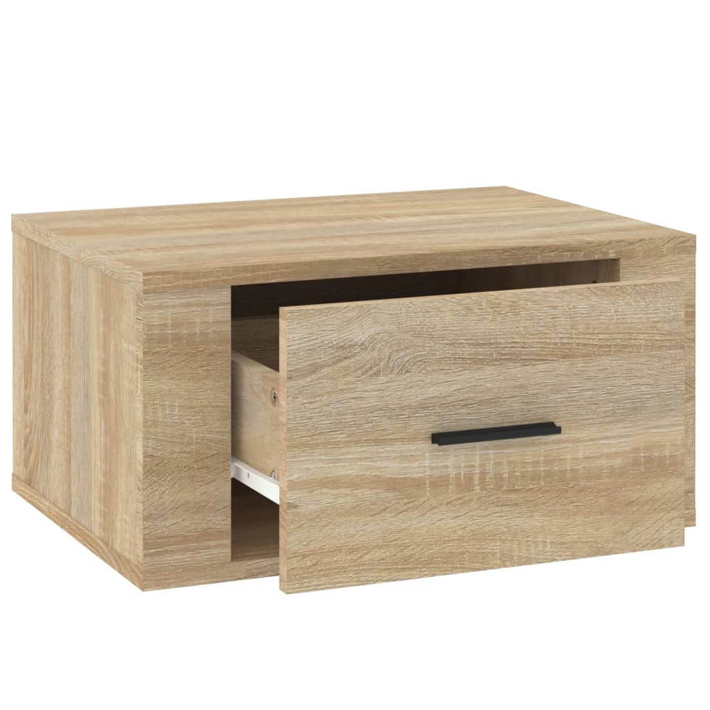 Tables de chevet murales 2 pcs Chêne sonoma 50x36x25 cm - XIOS