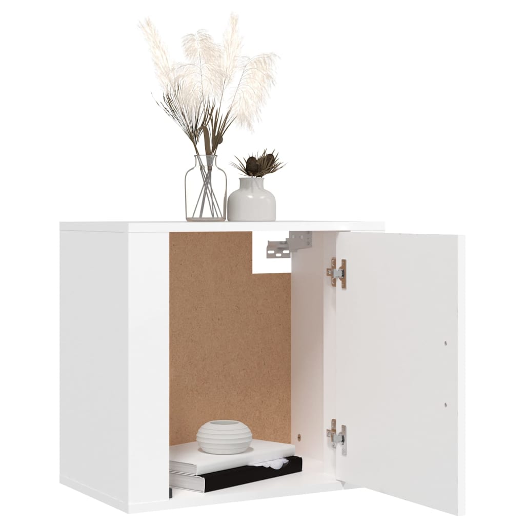 Tables de chevet murales 2 pcs Blanc 50x30x47 cm - XIOS