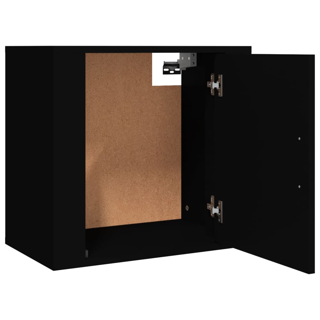 Tables de chevet murales 2 pcs Noir 50x30x47 cm - XIOS