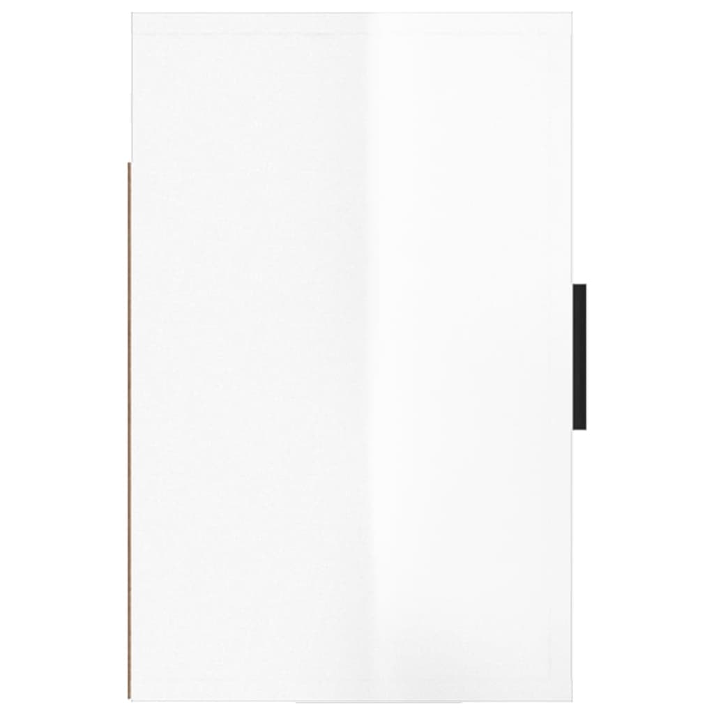 Tables de chevet murales 2 pcs Blanc brillant 50x30x47 cm - XIOS
