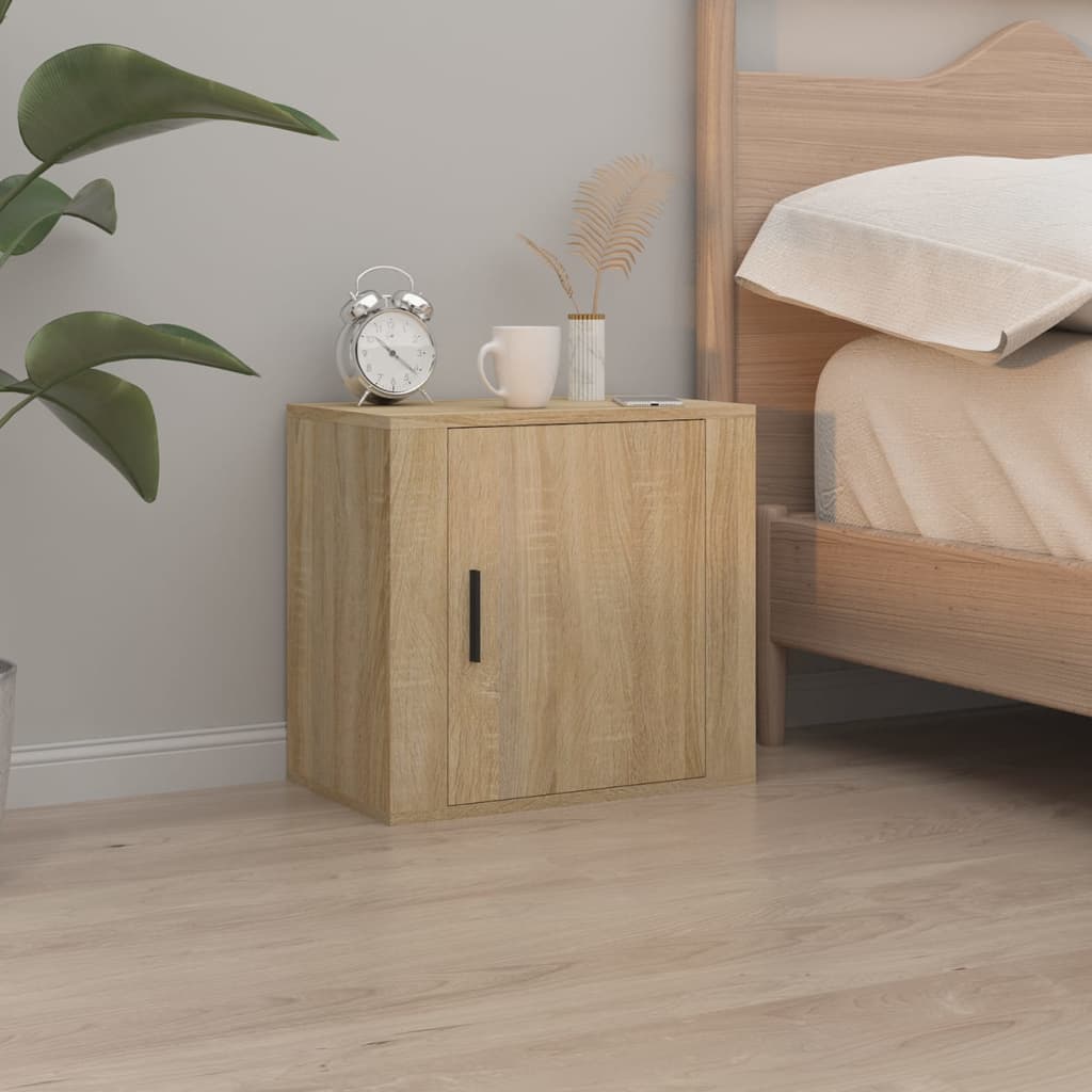 Tables de chevet murales 2 pcs Chêne sonoma 50x30x47 cm - XIOS
