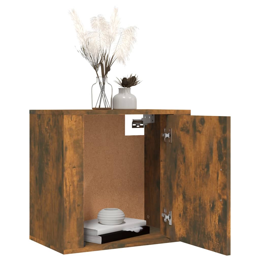 Tables de chevet murales 2 pcs Chêne fumé 50x30x47 cm - XIOS