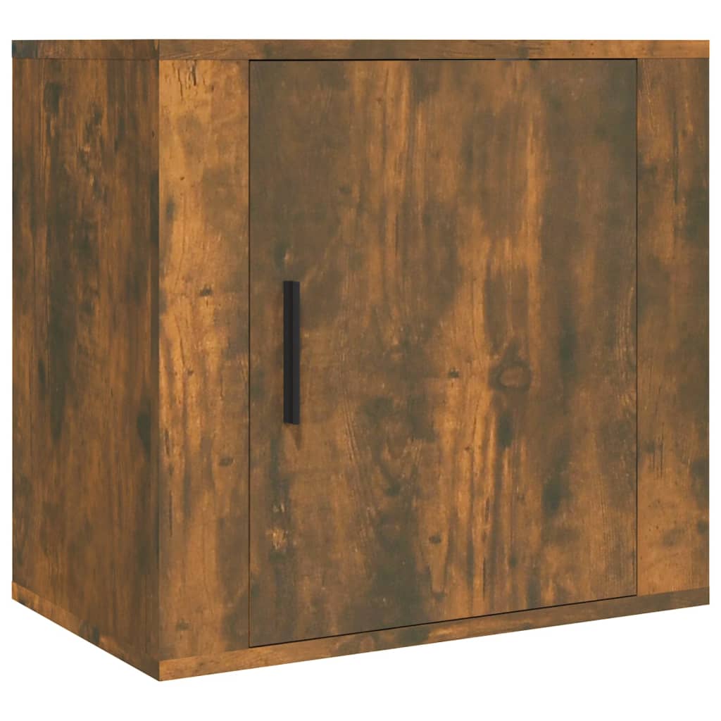 Tables de chevet murales 2 pcs Chêne fumé 50x30x47 cm - XIOS