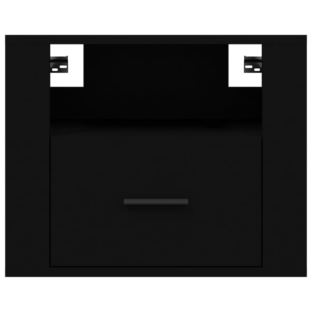 Tables de chevet murales 2 pcs Noir 50x36x40 cm - XIOS