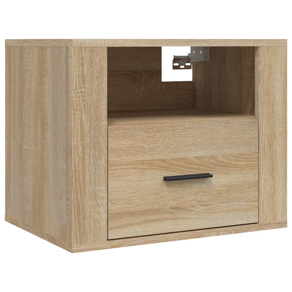 Tables de chevet murales 2 pcs Chêne sonoma 50x36x40 cm - XIOS