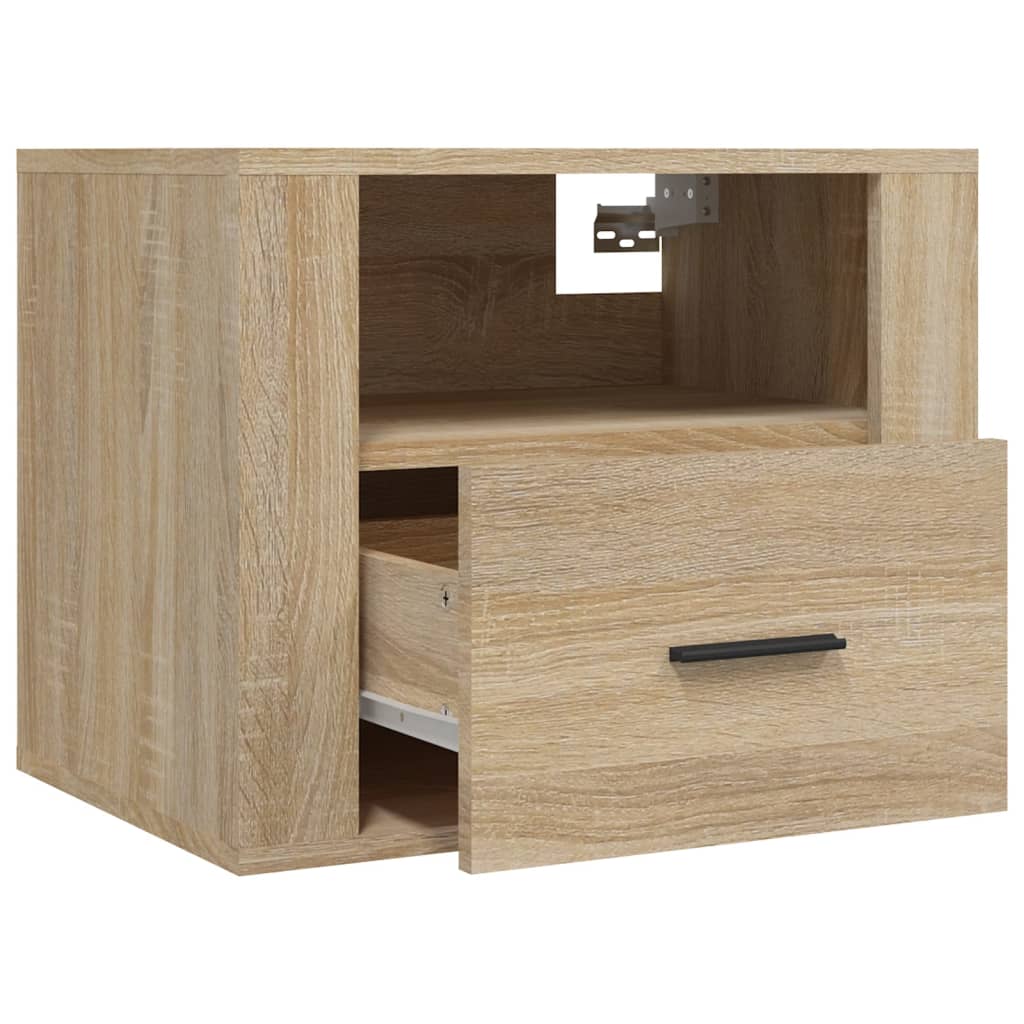 Tables de chevet murales 2 pcs Chêne sonoma 50x36x40 cm - XIOS
