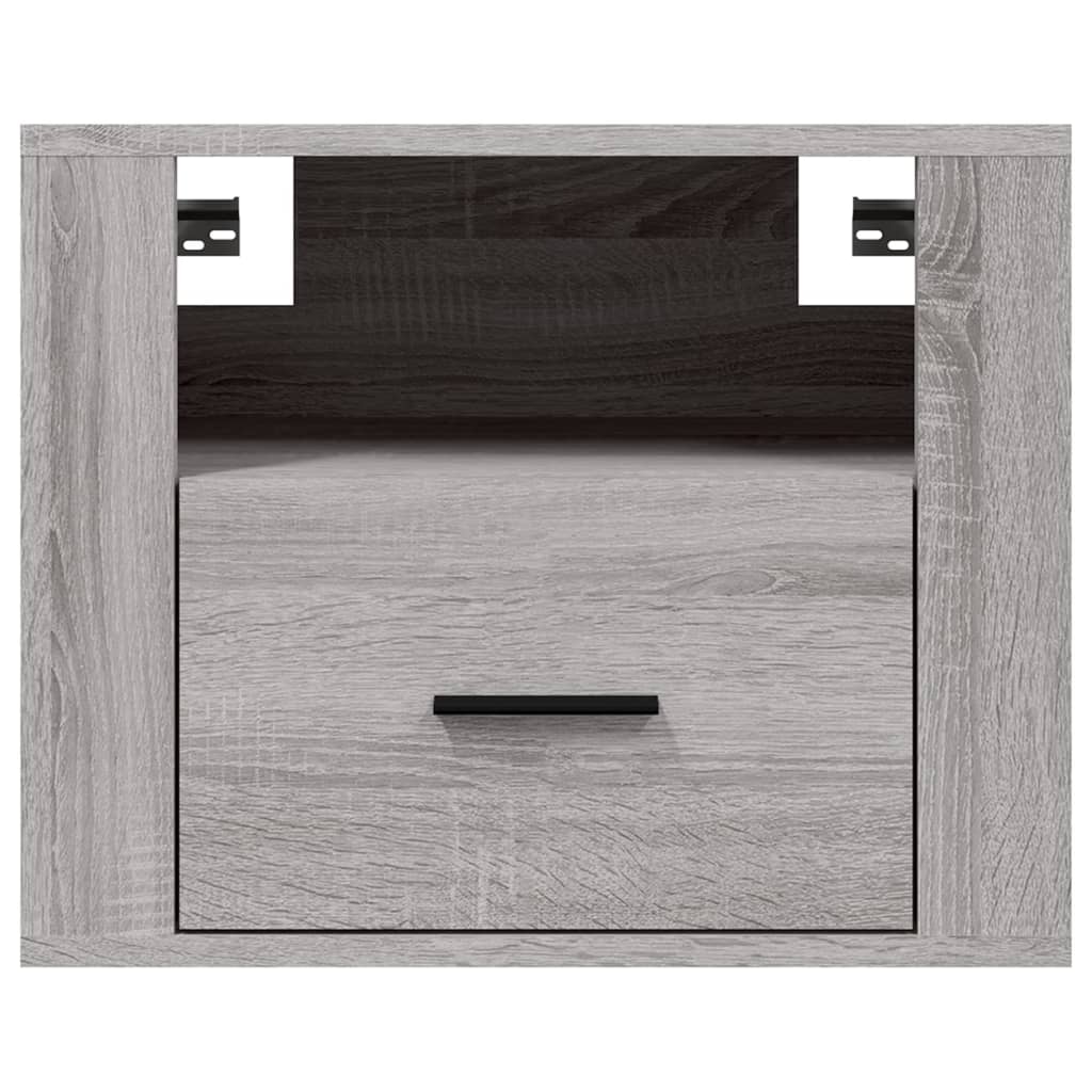 Tables de chevet murales 2 pcs Sonoma gris 50x36x40 cm - XIOS